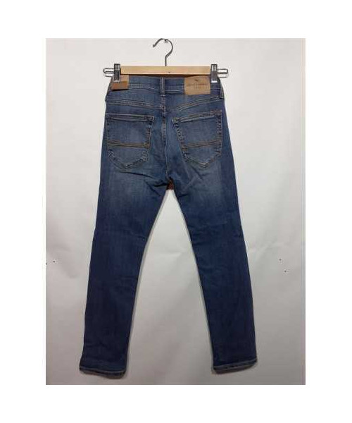 Blugi pentru copii culoare albastru Abercrombie Kids