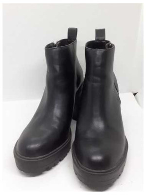 Botine cu toc si talpa track MNG marime 39