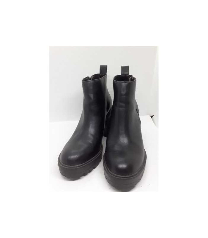 Botine cu toc si talpa track MNG marime 39