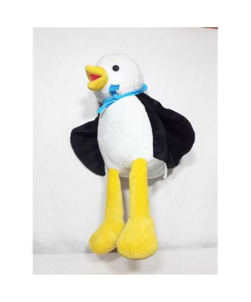 Jucarie de plus pinguin cu batic 56 cm