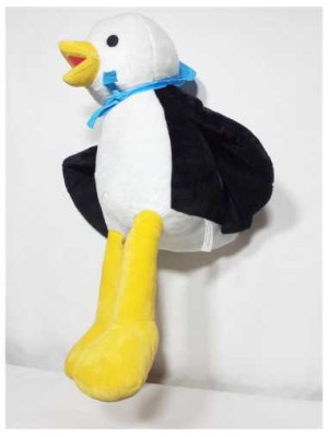 Jucarie de plus pinguin cu batic 56 cm 2