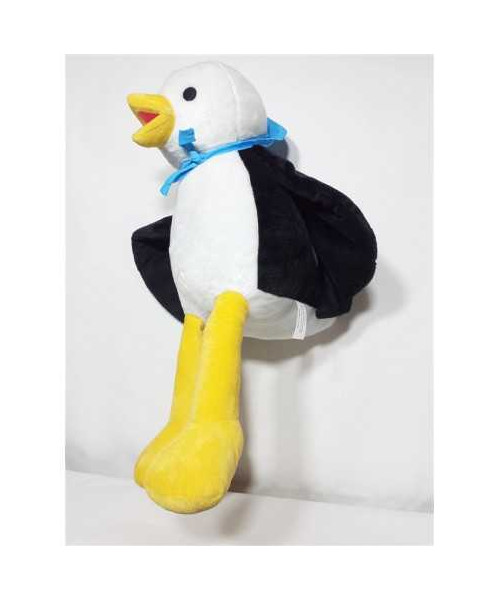 Jucarie de plus pinguin cu batic 56 cm