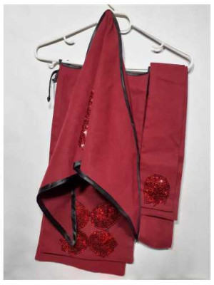 Set 3 piese pentru serbare fetite Batic fota si brau