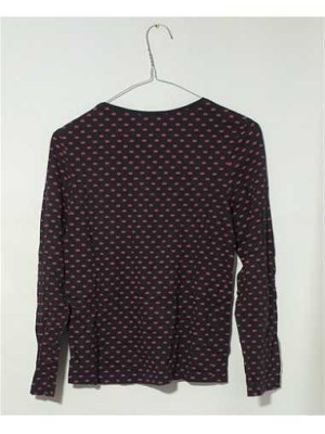 Bluza fetite cu maneca lunga si imprimeu pupici Here There 2