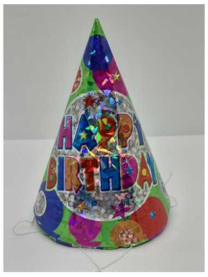 Set 3 coifuri pentru petrecere copii model Happy Birthday 2