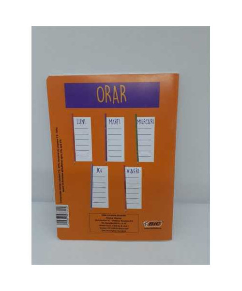 Caiet dictando A5 40 file model Quality first Bic