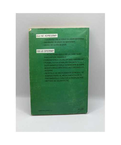 De ce mor pasarile de ograda de Robert Radu