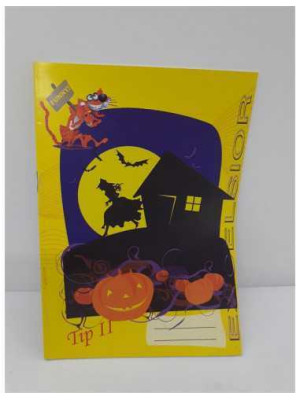 Caiet tip 2 24 file model Halloween