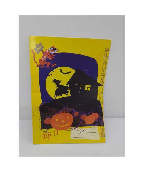 Caiet tip 2 24 file model Halloween