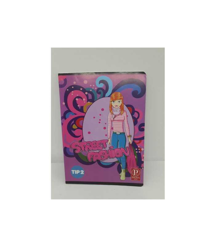 Caiet tip 2 24 file model Street Fashion Pigna