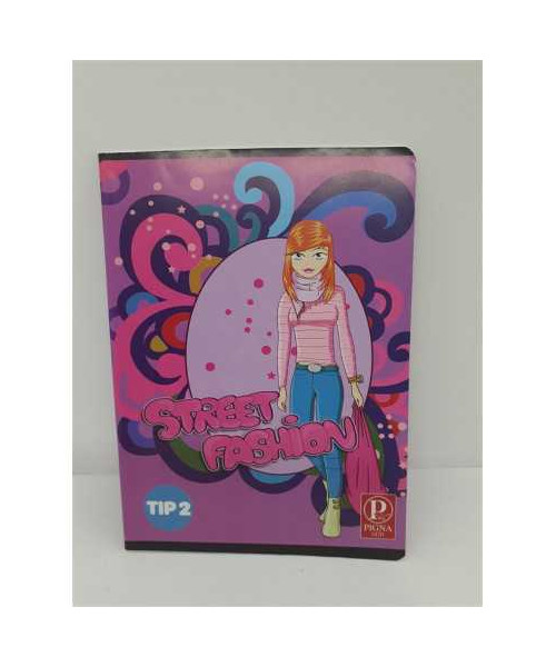 Caiet tip 2 24 file model Street Fashion Pigna