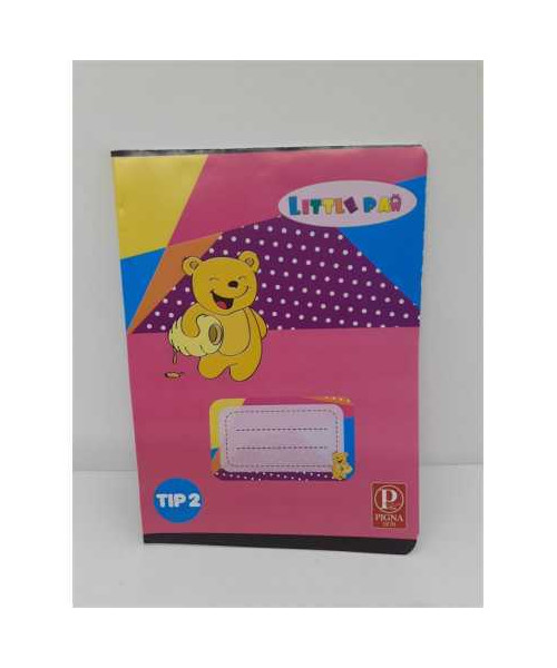 Caiet tip 2 24 file model ursulet Pigna