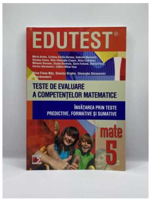 Teste de evaluare a competentelor matematice clasa a V a