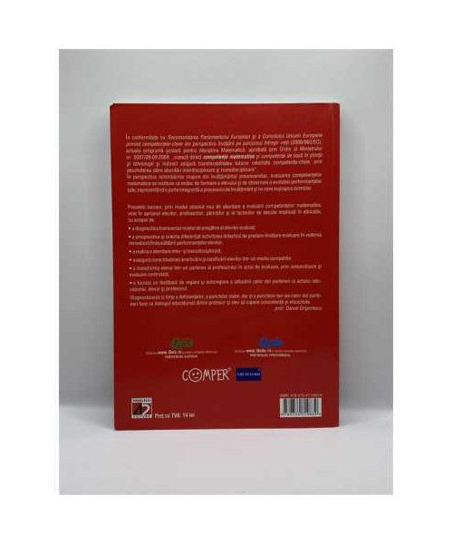 Teste de evaluare a competentelor matematice clasa a V a