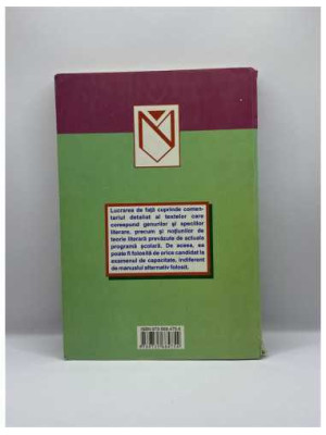 Manual auxiliar pentru examenul de capacitate la Lb Romana 2