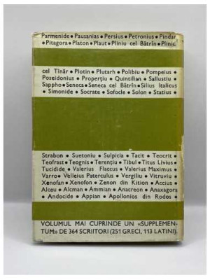 Mic dictionar scriitori greci si latini 2