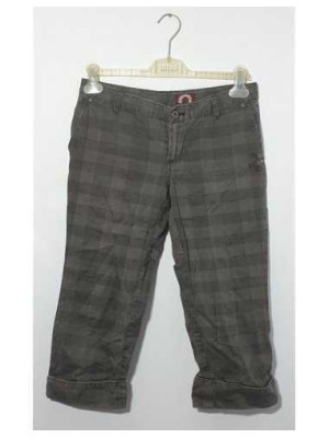 Pantaloni trei sferturi dama cu carouri Sublevel marime S