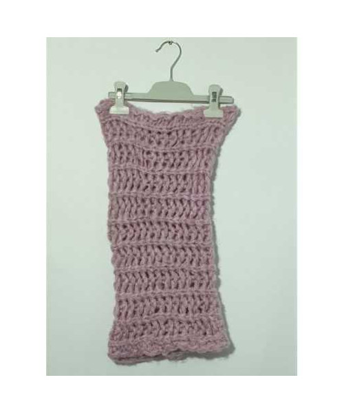 Fular circular dama tricotat culoare mov