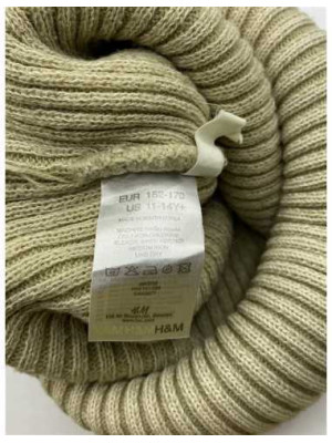 Caciula copii bej H&M marime 11 14 ani 2