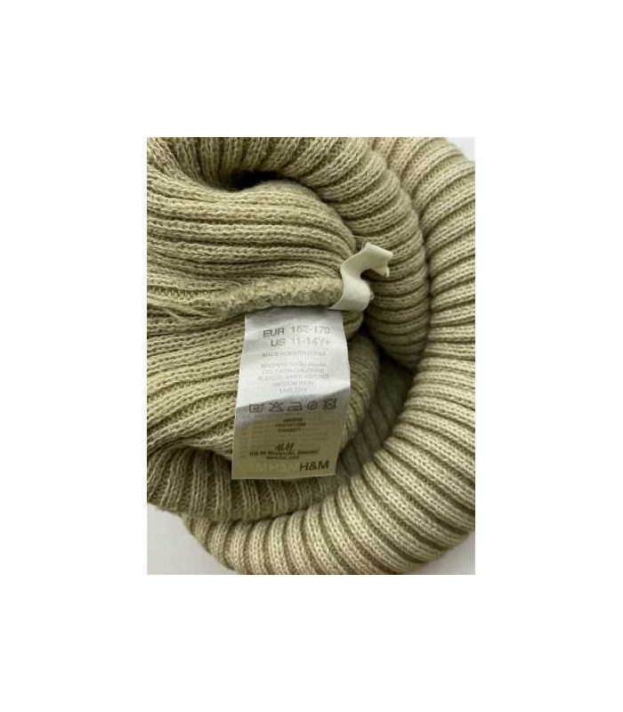 Caciula copii bej H&M marime 11 14 ani