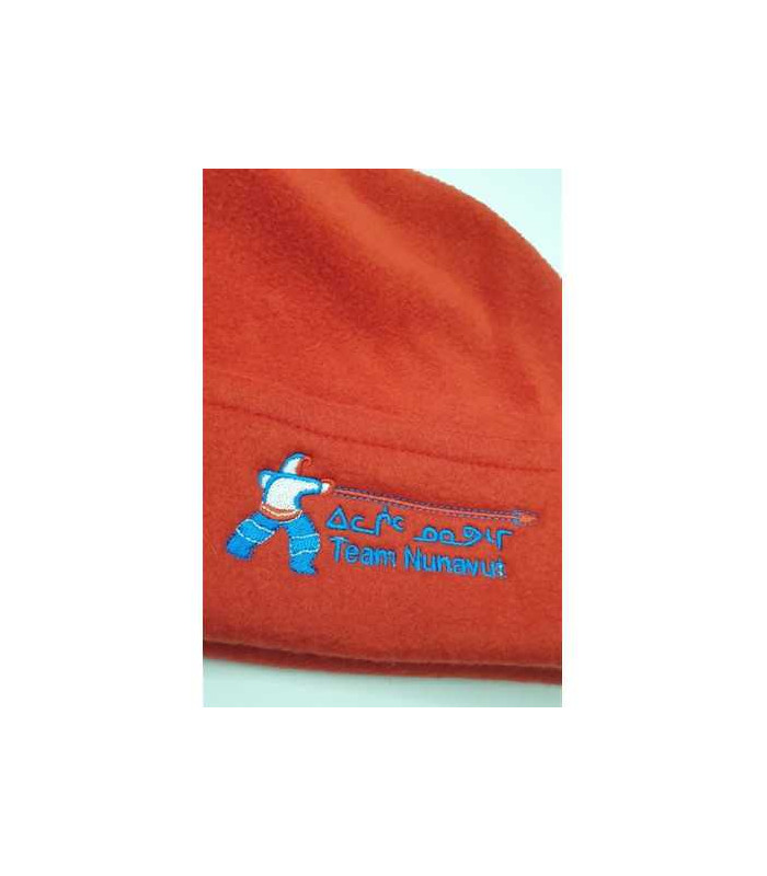 Caciula copii rosie cu scris marime 11 12 ani