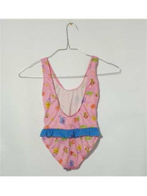 Costumas de baie fetite roz C&A marimea 3 4 ani 2