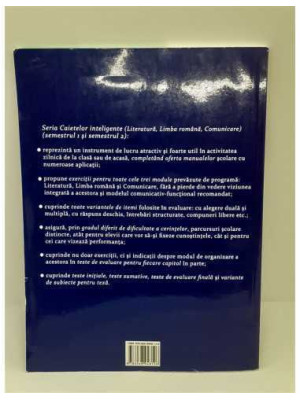 Caietul inteligent Literatura Limba romana Comunicare semestrul 1 clasa 8 2