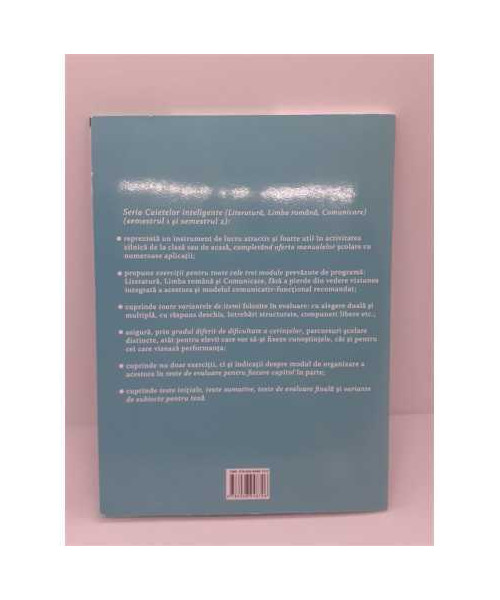 Caietul inteligent Literatura Limba romana Comunicare semestrul 2 clasa 8