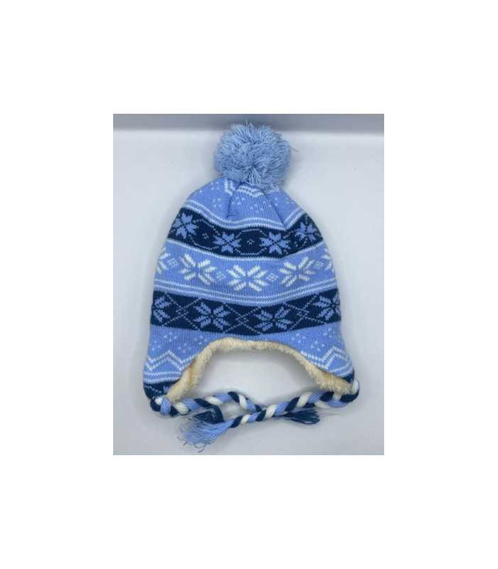 Caciulita copii cu ursulet imblanita marime 6 7 ani