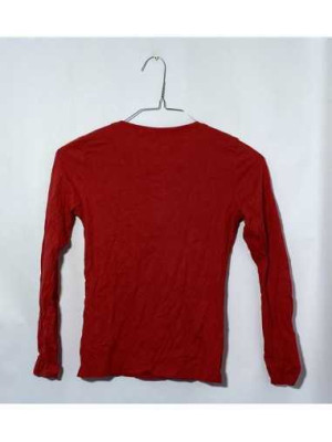 Bluzita cu maneca lunga fetite rosie Tex marime 9 10 ani 2