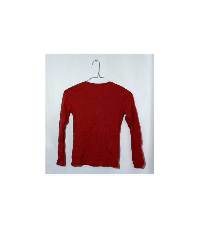 Bluzita cu maneca lunga fetite rosie Tex marime 9 10 ani