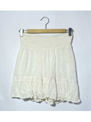 Fustita fetite alba cu dantela H&M marimea 13 14 ani