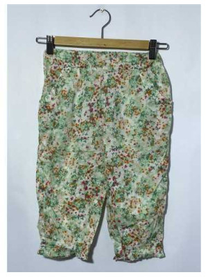 Pantaloni trei sferturi pentru copii inflorati Tex marimea 7 8 ani