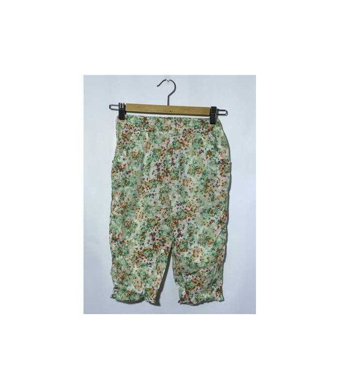 Pantaloni trei sferturi pentru copii inflorati Tex marimea 7 8 ani