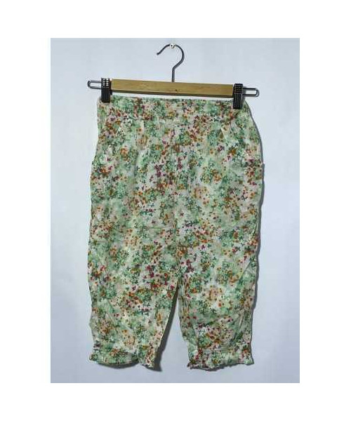 Pantaloni trei sferturi pentru copii inflorati Tex marimea 7 8 ani