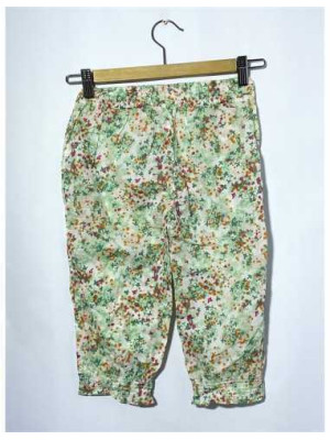 Pantaloni trei sferturi pentru copii inflorati Tex marimea 7 8 ani 2