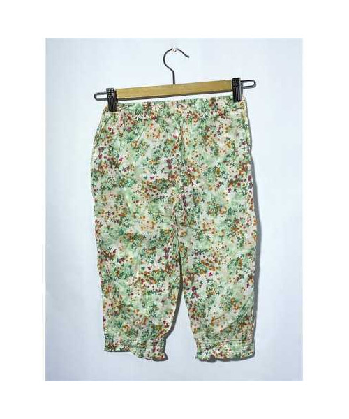 Pantaloni trei sferturi pentru copii inflorati Tex marimea 7 8 ani