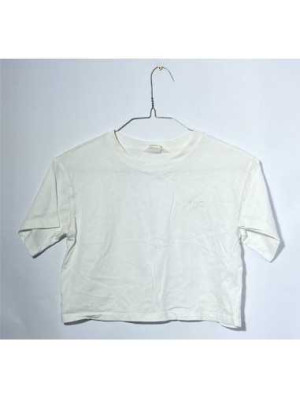 Tricou copii alb simplu H&M marime 9 10 ani