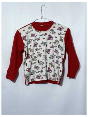 Pijama copii cu pisicute Beka marimea 7 8 ani 2