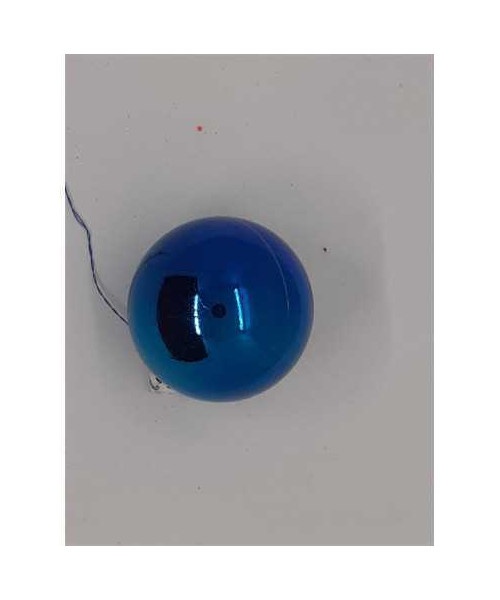 Set 7 globuri pentru brad Craciun culoare albastru