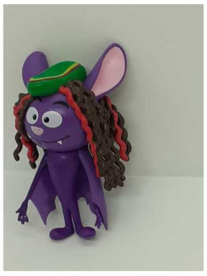 Figurina haioasa liliac cu sapca 2