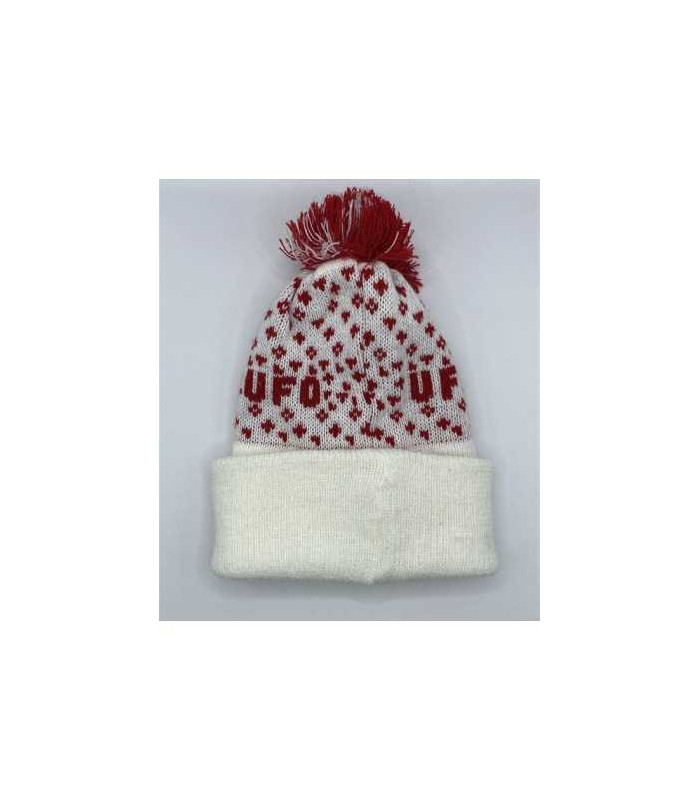 Caciula copii cu ciucure cu imprimeu UFO marime 4 5 ani