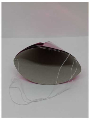 Set 3 coifuri pentru petrecere copii culoare roz 2