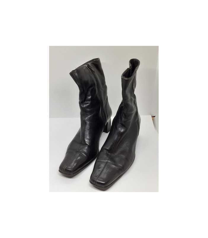 Cizme scurte dama cu toc mic Carla Sellini marime 37