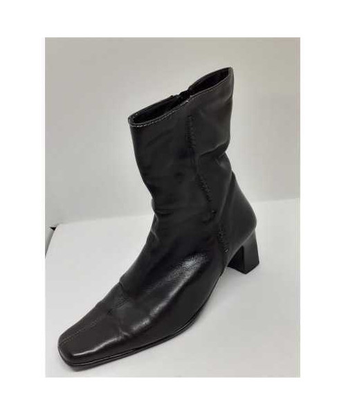 Cizme scurte dama cu toc mic Carla Sellini marime 37