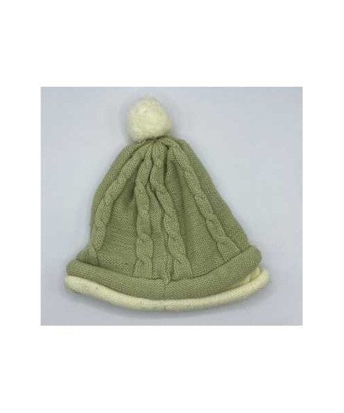 Caciulita copii tricotata cu ciucure 3 4 ani