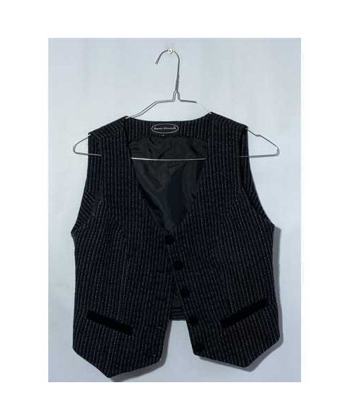 Vestuta baietei cu dungi si buzunare Daeon Emerald