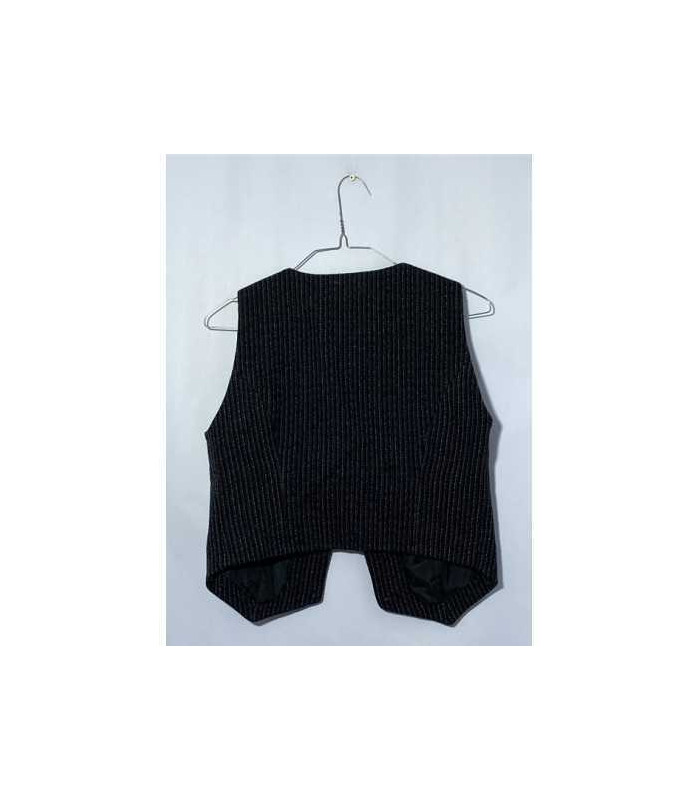 Vestuta baietei cu dungi si buzunare Daeon Emerald