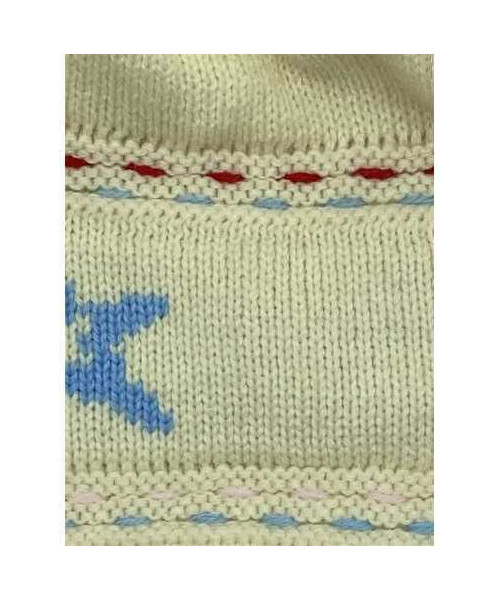 Caciula tricotata copii cu ciucure marime 2 3 ani