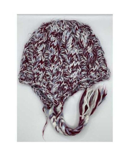 Caciula copii tricotata cu snururi Basic marime 3 4 ani